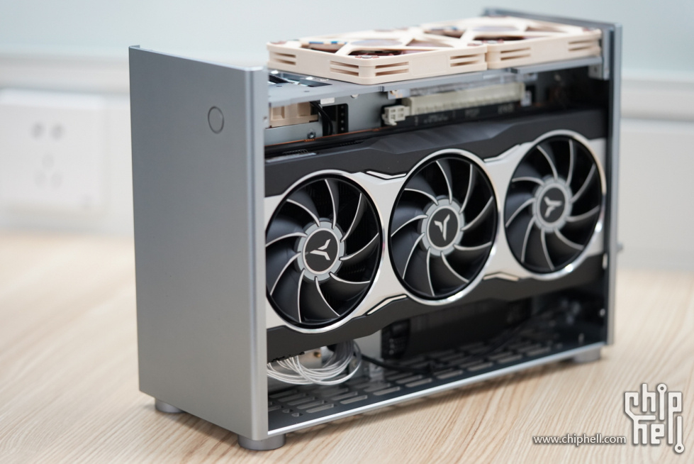 (Spot quick release)ZS-A4S ITX computer chassis version V3 6 2L volume all-aluminum itx 1U