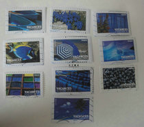 French foreign letter stamp 2007 Holiday 10 full