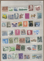 {Muzi fairy tale} with foreign stamps Nordic Swedish letter stamp 1 yuan 2 optional tickets