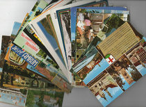 {Muzi Fairy Tales} 50 new foreign scenery postcards are not repeated