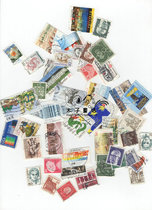 {Woozi Fairy Tales} German Foreign Stamp Letdown Stamps 50 different