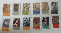 Foreign stamps French stamps 2014 French Renaissance art 12 complete