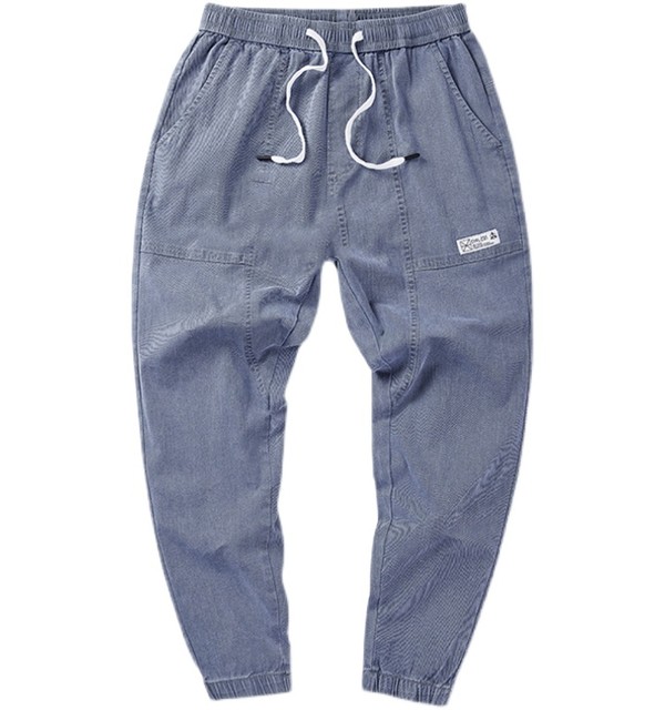 Summer harem pants ຜູ້ຊາຍຊື່ jeans leggings harem pants ນັກສຶກສາ ins trend handsome ເກົ້າຈຸດບາດເຈັບແລະ pants