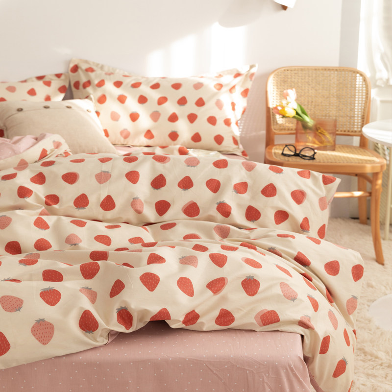Pure cotton custom stitching bed tatami large sheet four-piece set large Kang single non-slip bed Kasa cotton custom size