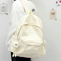 Молочно-белый + подвеска в форме длинного шарика для волос