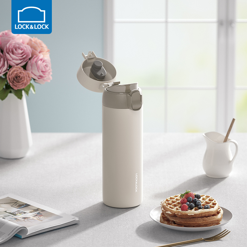 Music Buckle Music Buckle Insulation Cup Girls High Face Value Water Glass Large Capacity 316 Stainless Steel Minima Men Customize Tea Cup