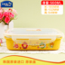 hộp hâm cơm mishio mk182 Khóa bằng thép không gỉ bát súp trẻ em chống vỡ hộ gia đình dễ thương bộ đồ ăn hoạt hình với nắp đặt hộp ăn trưa trường tiểu học - Hộp cơm điện sưởi ấm hộp cơm cắm điện loại nào tốt Hộp cơm điện sưởi ấm