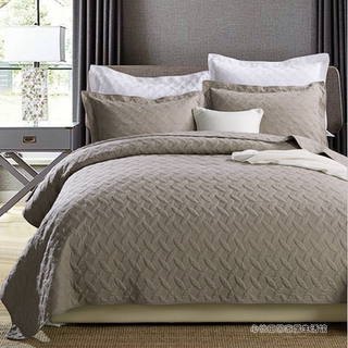 外贸美式100%双面纯棉床单韩国高档床盖2024新款欧式四季通用床单