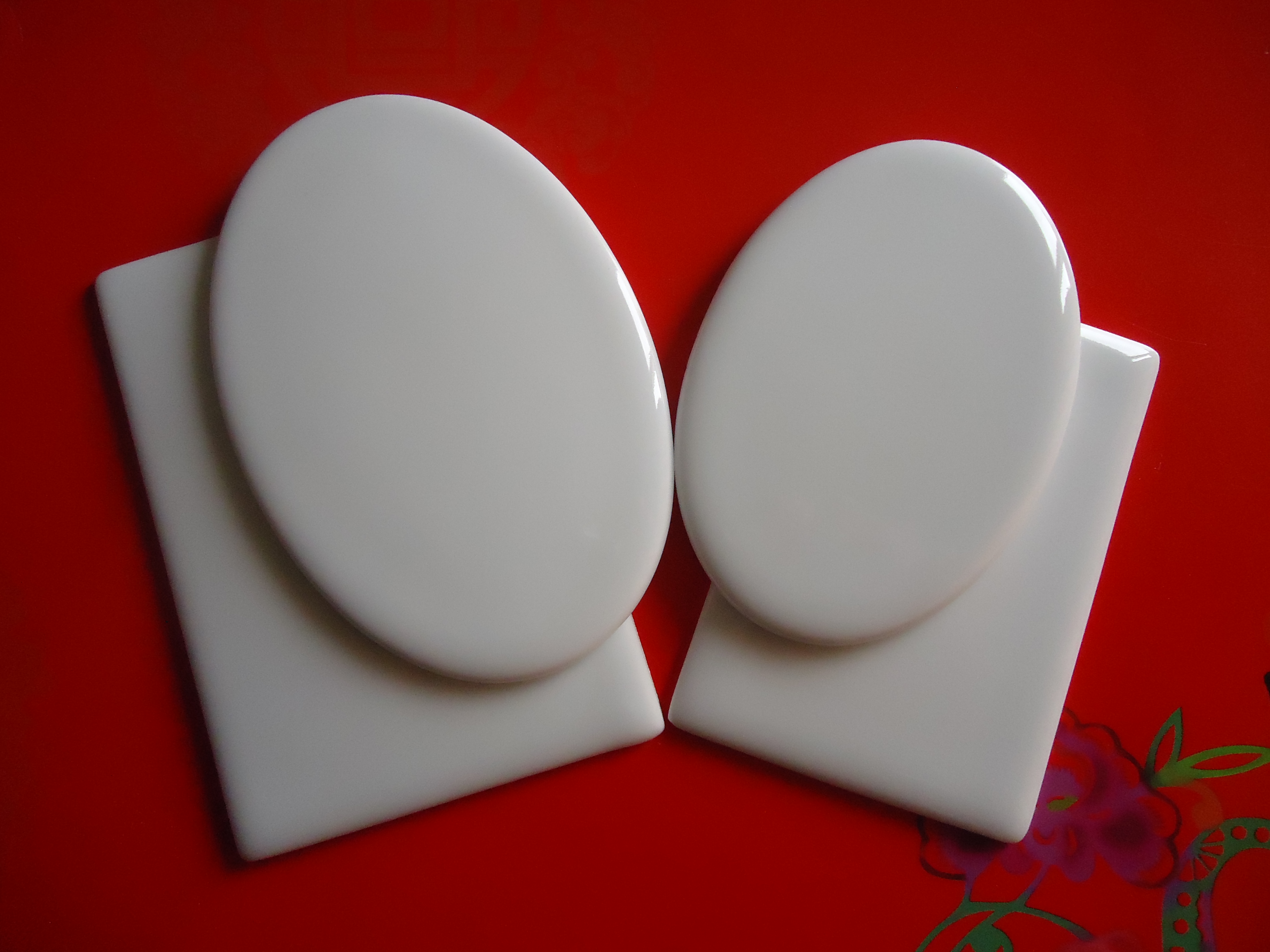 8 inch king imitation Italian high white glaze rectangular oval (15x20) all-ceramic porcelain plate