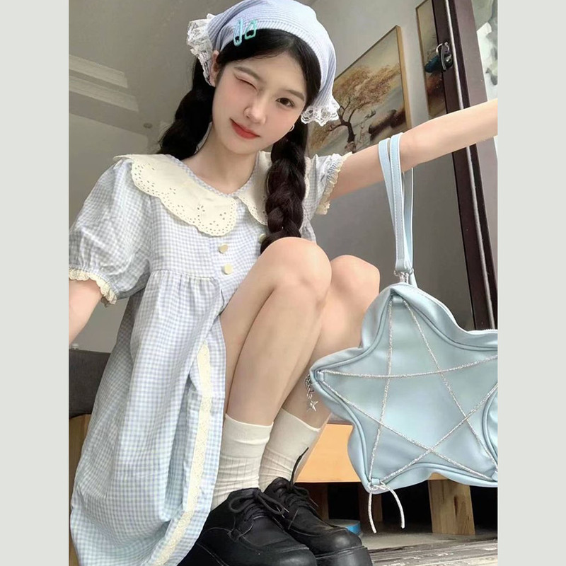 Korean-Style Unique and Beautiful Mini Dress 2026 New Super Popular Princess Dress, Very Pretty Summer Dress for Petite Women Korean-Style Unique and Beautiful Mini Dress 2026 New Super Popular Princess Dress, Very Pretty Summer Dress for Petite Women