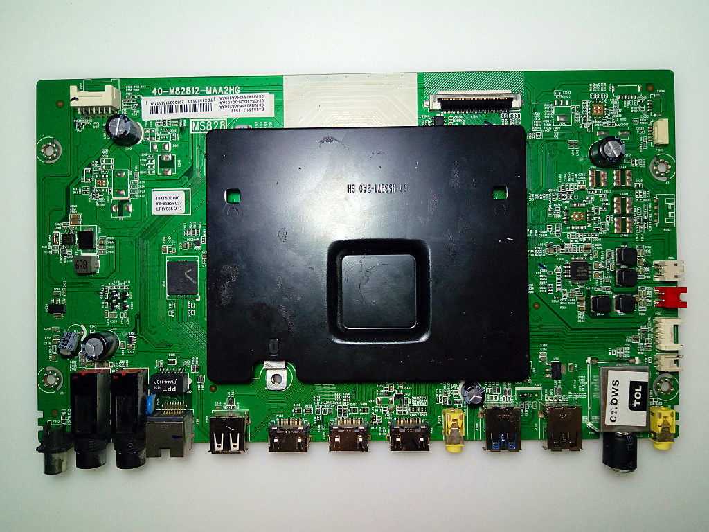 Professional Fast Repair Full Series Original Loaded TCL LCD TV 40-M82812-MAA2HG Motherboard Refined