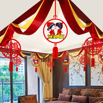 New house Wedding House Arrangement Suit Wedding Decoration Laflower Living Room Bedroom Creative Womens Romantic Wedding wedding supplies Great All