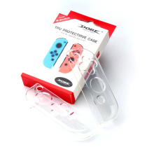 Switch left and right handle protective sleeve NS handle silicone sleeve joycon handle TPU clean water sleeve transparent soft shell