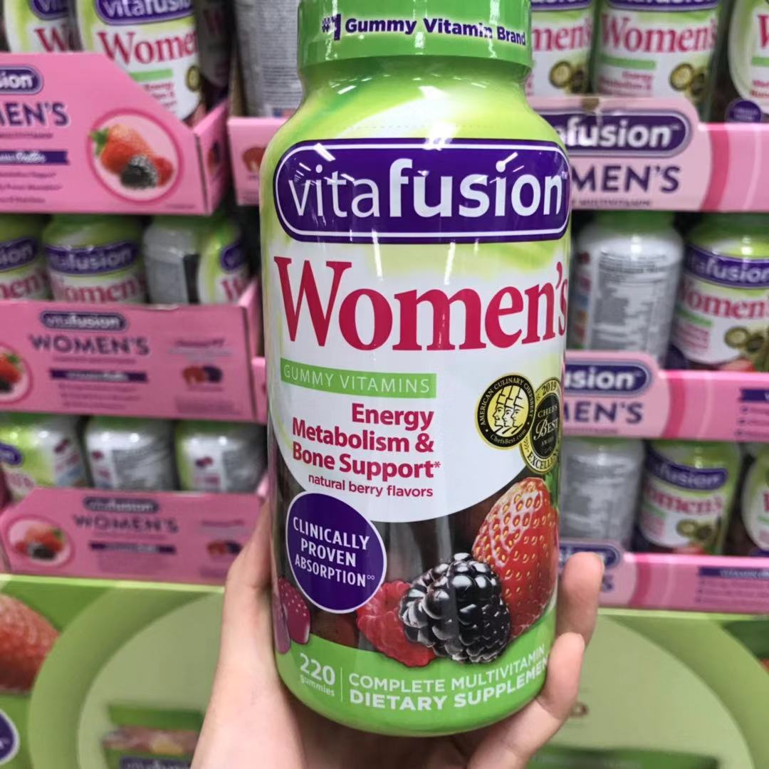 US Direct Mail VitaFusion Women Bear Candy Ms. 220 Vitamin Fudge