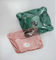 Creative modern living room fruit plate candy melon seeds dried fruit snack plate household coffee table personality fashion European plastic