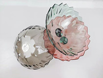 Creative modern living room fruit plate candy melon seeds dried fruit snack plate household coffee table personality fashion European plastic