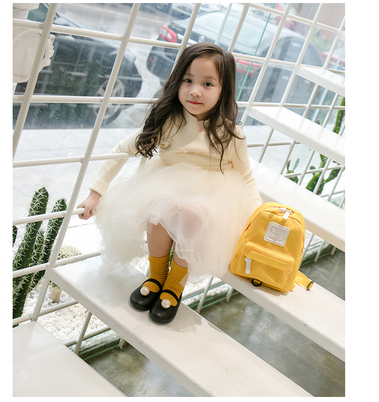 Trẻ em Nhật Bản in kẹo nóng ba lô màu cha-con gói nam nữ cho bé du lịch thể thao ngoài trời đơn giản balo elly