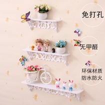 Home Wall Shelve Home White Stickup Style Photo Wall Frame Style Dorm Bed headstock Bedroom Bedroom