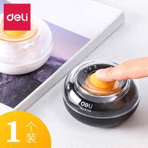 Able 9109 wet hand ware financial point of money Number of money stained with water cylinder round ball bearing Hand sponge cylinder office supplies