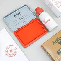 Japan Import Flag Artline Metal Seal Special Indo-Pacific EHP2 Red Bank Finance Office Inprint