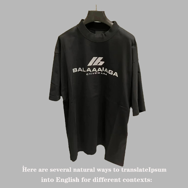 【Ceiling Direct】25Ss Summer Ib Reflective Letter Pure Cotton Loose Round Neck Short Sleeve T-Shirt for Men and Women