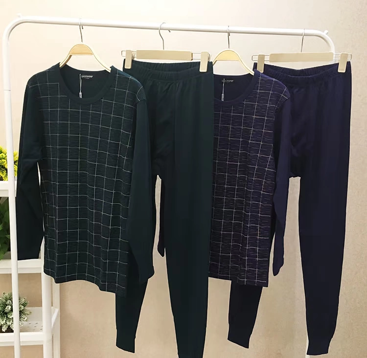 Weirman đồ lót thanh niên cotton nam quần áo mùa thu Qiuku phù hợp với thanh niên cotton mỏng áo len nhiệt - Phù hợp với nóng lên