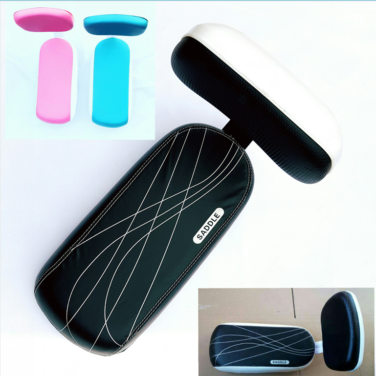 Folding bicycle seat cushion Seat cushion plate backrest thickened soft children's bicycle child seat back seat