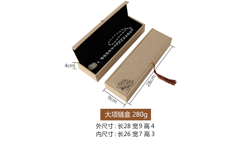 Tùy chỉnh cao cấp carton vòng tay ngọc bích mặt dây chuyền hộp nhẫn trang sức vòng tay bao bì hộp hộp trang sức hộp quà - Vòng đeo tay Cuff vòng tay may mắn
