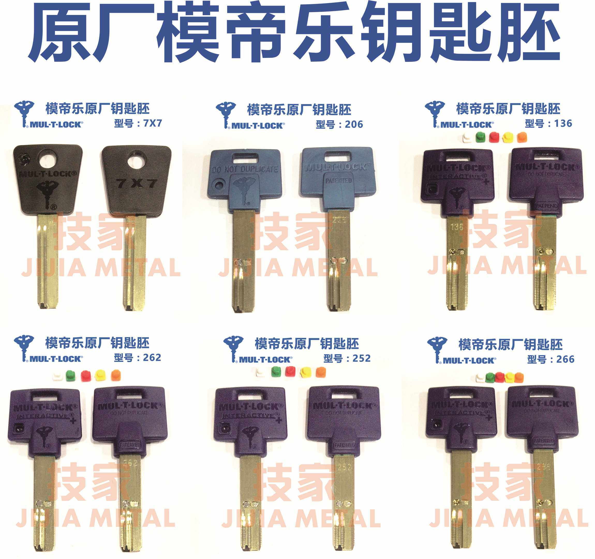 Israeli model emperors multlock lock core with key plus key plus fit die emperors