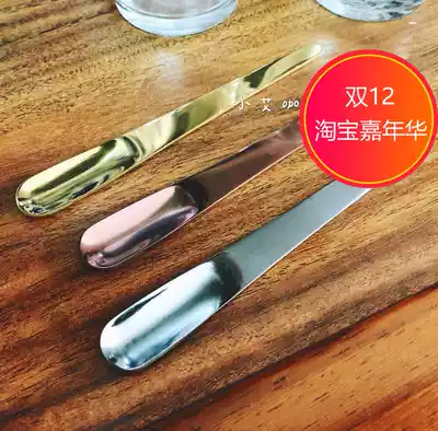 Special price Beijing spot coffee with stainless steel metal stirring rod gold silver rose gold