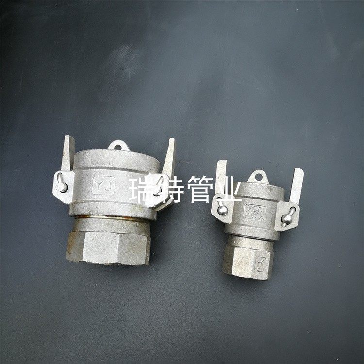Positive 304KJA type quick connector tank car connector KJA type stainless steel quick connector 1 inch 2 inch