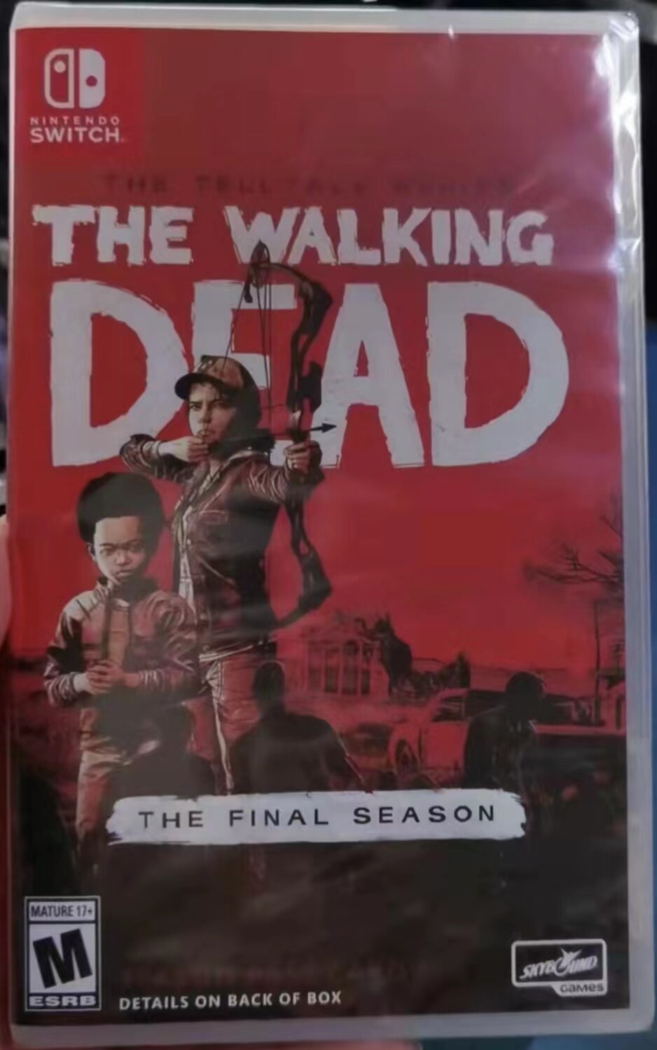 任天堂Switch行尸走肉游戏繁体中文NS版The Walking Dead最终季ACT动作游戏