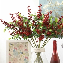 Simulation berries fruit fruit fruit bubble fruit home decoration fake flowers wedding flower manufacturer