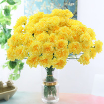 Simulation Carnations manufacturers direct selling simulation simulation flower carnations home decoration Mothers Day giving ceremony