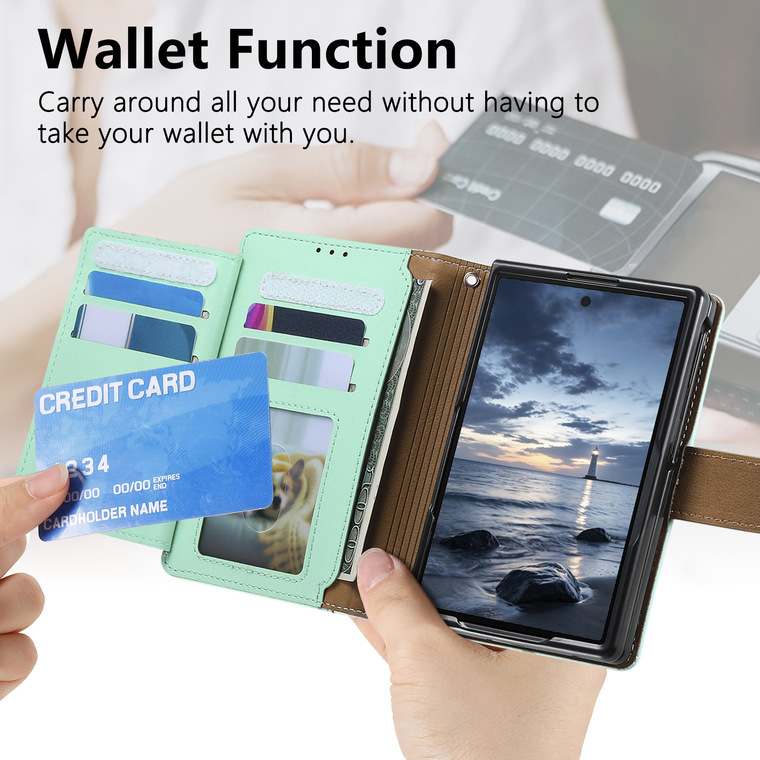 Golden Retriever Card Slot Leather Stand Flip Foldable iPhone Case