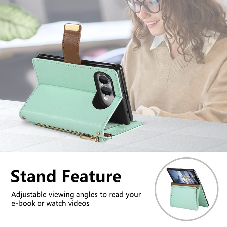 Golden Retriever Card Slot Leather Stand Flip Foldable iPhone Case