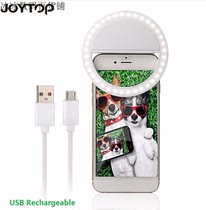 Rechargeable LED camera self timer iPad handset flash fill light