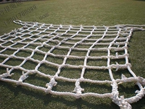 Direct selling goods soft cargo net lifting net lifting crane hanging net lifting net cargo climbing net 2 tons 2X2m Marine hanging net