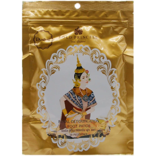 Оригинальный королевский ночной патч для ног, лавандовые наклейки на ноги с имбирем, Таиланд, содержит бамбуковый уксус