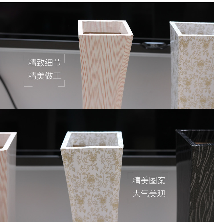 Sản phẩm mới khuyến mãi phòng khách sàn gỗ bình hoa khô cành hoa bình hoa hoa nhân tạo chậu hoa - Vase / Bồn hoa & Kệ chậu hoa