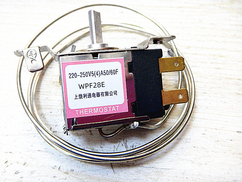 Refrigerator WPF28E thermostat two-side installation two-pin freezer temperature control monitor 45cm-3m