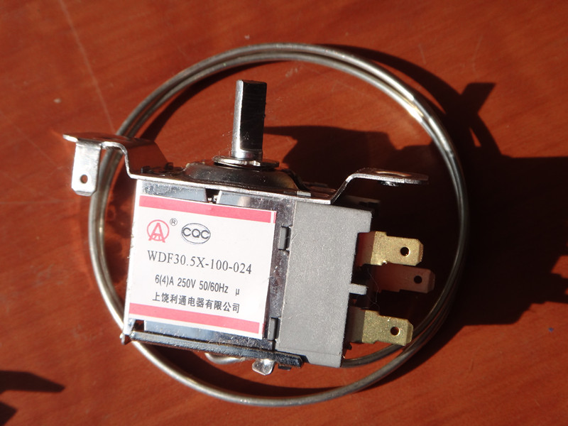 Refrigerator WDF30 5X-100-024 thermostat two sides three pins freezer temperature control 45cm-1 5 meters