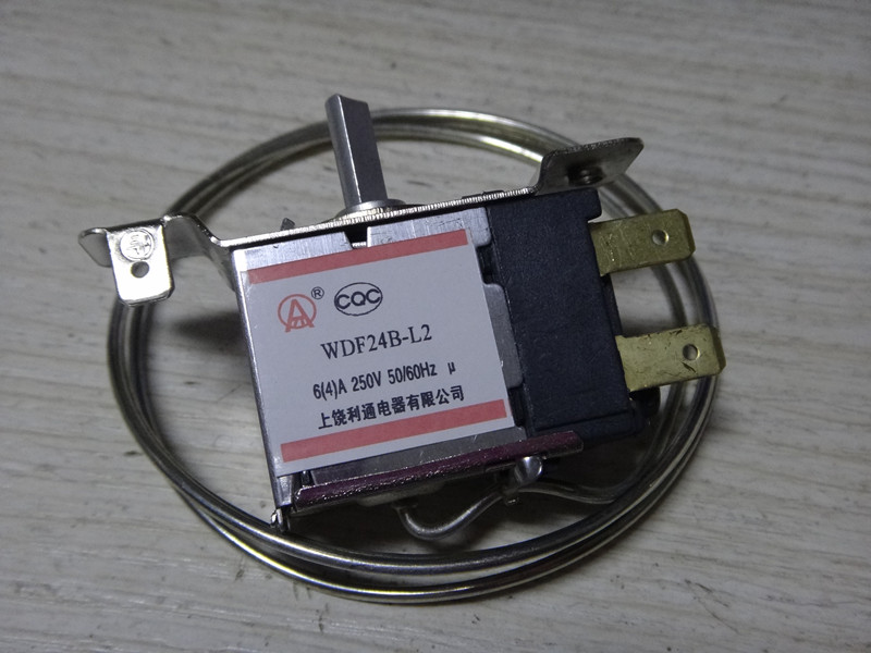 Refrigerator WDF24B-L2 Thermostat Installed on two sides Two prongs Freezer temperature control Probe 45cm-3m