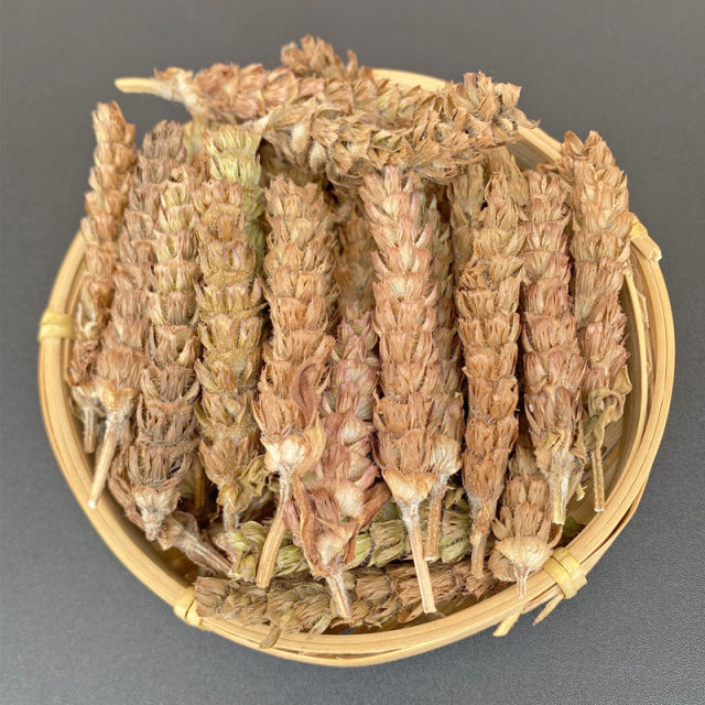 High-Quality Dried Prunella Vulgaris Chinese Herbal Medicine Guangdong Herbal Tea White-Haired Prunella Vulgaris Soaked in Water Can Be Mixed with Ganoderma Lucidum and Cat's Claw Boiled in Water