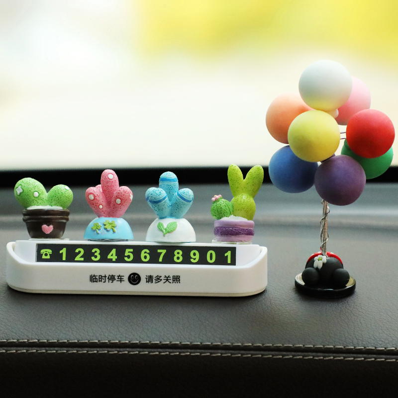 Car temporary parking number plates Hide Away Car Phone Card Creative Car Decoration Parking Card Car Supplies