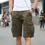 2017 Мужские короткие шорты больших размеров, мужские шорты, армейские шорты-карго