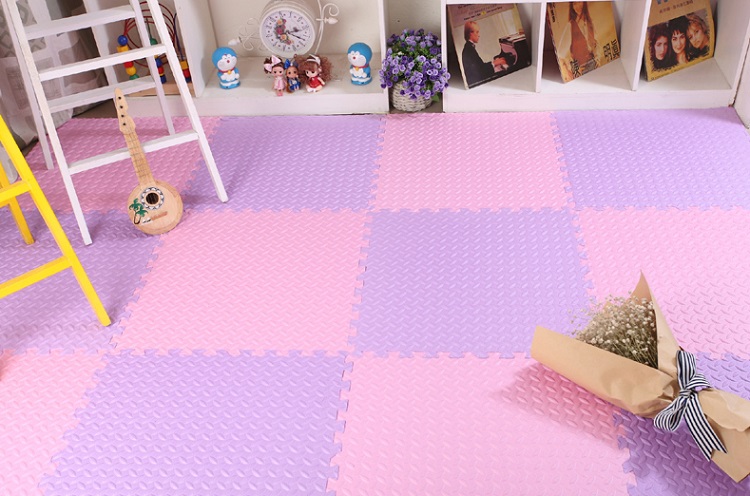Bọt sàn mat phòng ngủ phòng khách câu đố dày 3cm xốp khâu sàn mat lớn chiếu 60 60 thảm bò thảm xốp lót sàn 60x60 giá rẻ