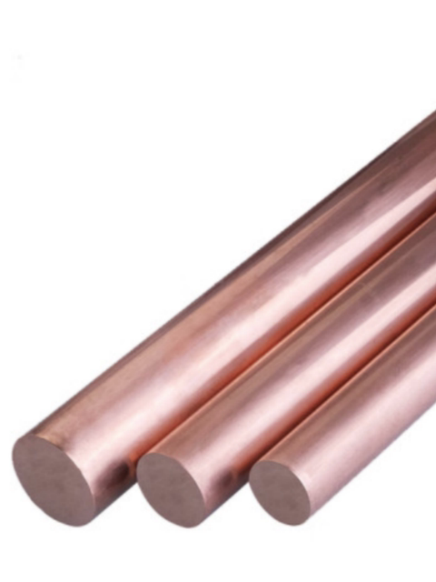 T2 Copper Rod, Electrode Copper Rod, Red Copper Rod, Mold Copper Rod 3 4 5 6 8 10 12 14 16 Cut-To-Size