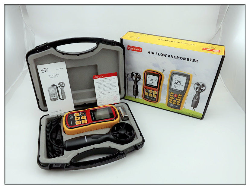 Biaozhi digital anemometer handheld anemometer measuring instrument high-precision wind speed and volume tester anemometer