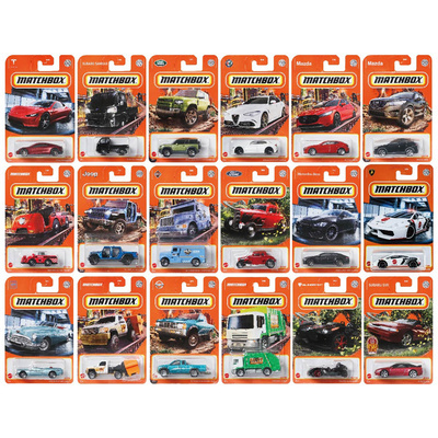 Matchbox 30782 Puka Alloy Car Model Collection Boys' Toys Bmw Audi Mercedes Engineering Vehicles